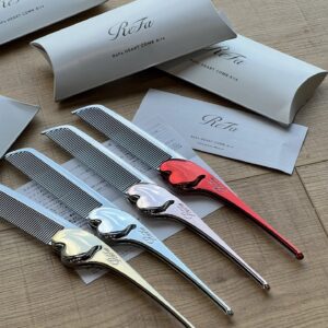 refa heart comb multicolor