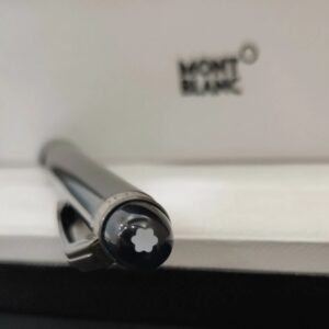 montblanc starwalker resin ink ballpoint pens silver black