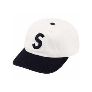 supreme two tone logo cap multicolor