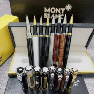 montblanc rollerball pens multicolor
