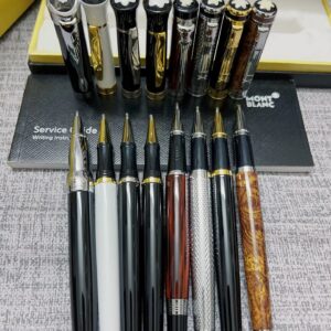 montblanc rollerball pens multicolor