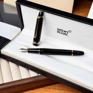 montblanc meisterstück classique fountain pens gold silver