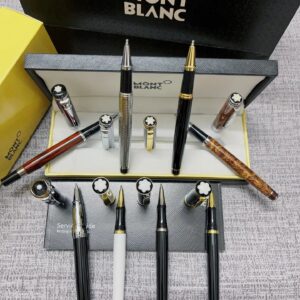 montblanc rollerball pens multicolor