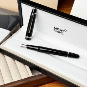 montblanc meisterstück classique fountain pens gold silver