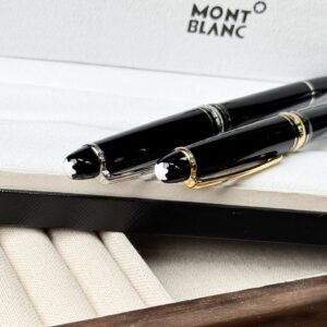 montblanc meisterstück classique fountain pens gold silver