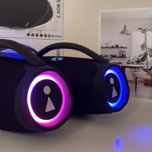 jbl boom box 3 bluetooth speaker black