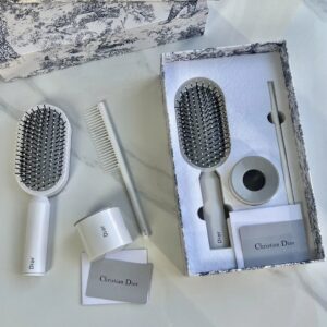 dior paddle hair brush white