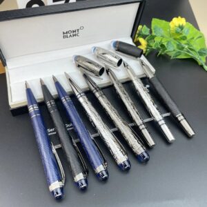 montblanc starwalker midnight metal solitaire rollerball pens